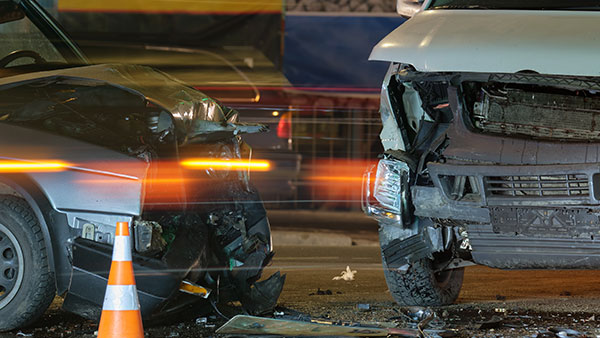 Larger cars are safer in a crash
